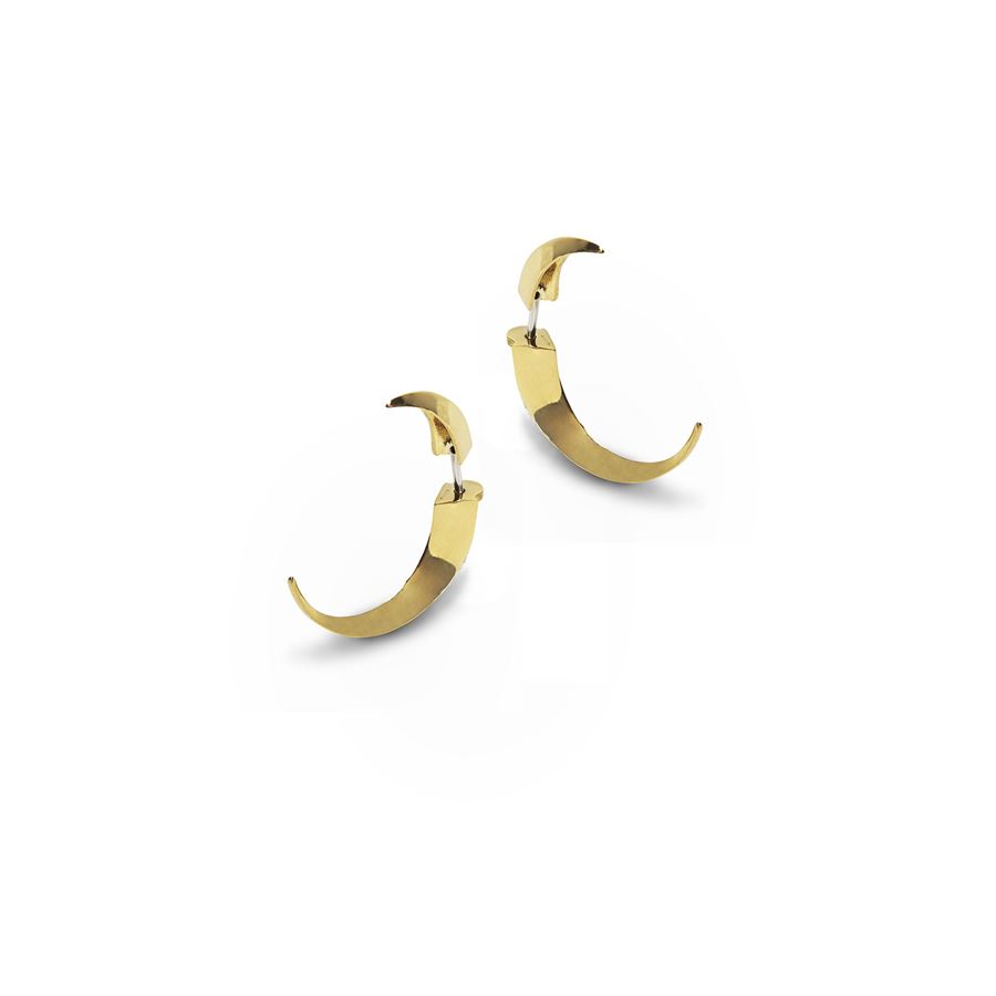 Yellow gold Front|back xs Hooks UNCINI | OR F/R XSAU18G